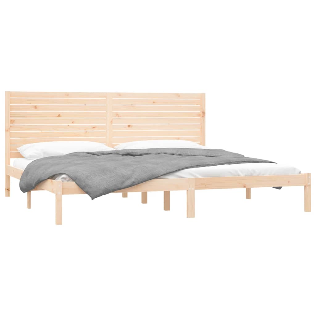 Okvir za krevet od masivnog drva 200 x 200 cm