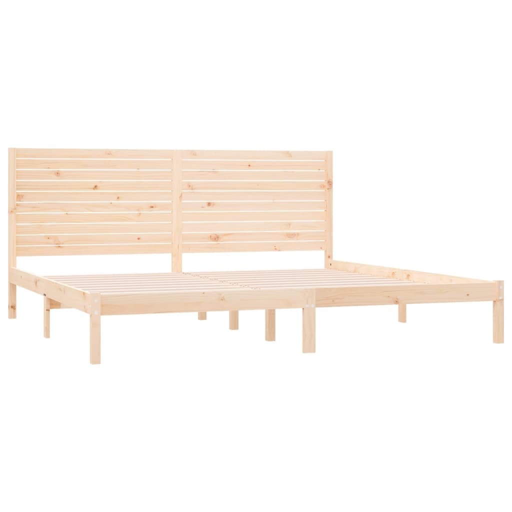 Okvir za krevet od masivnog drva 200 x 200 cm