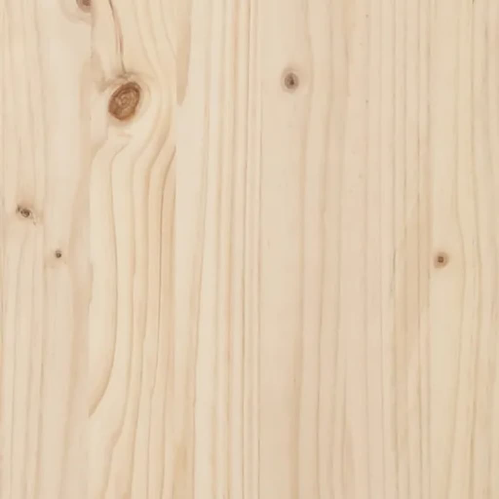 Okvir za krevet od masivnog drva 150 x 200 cm veliki bračni