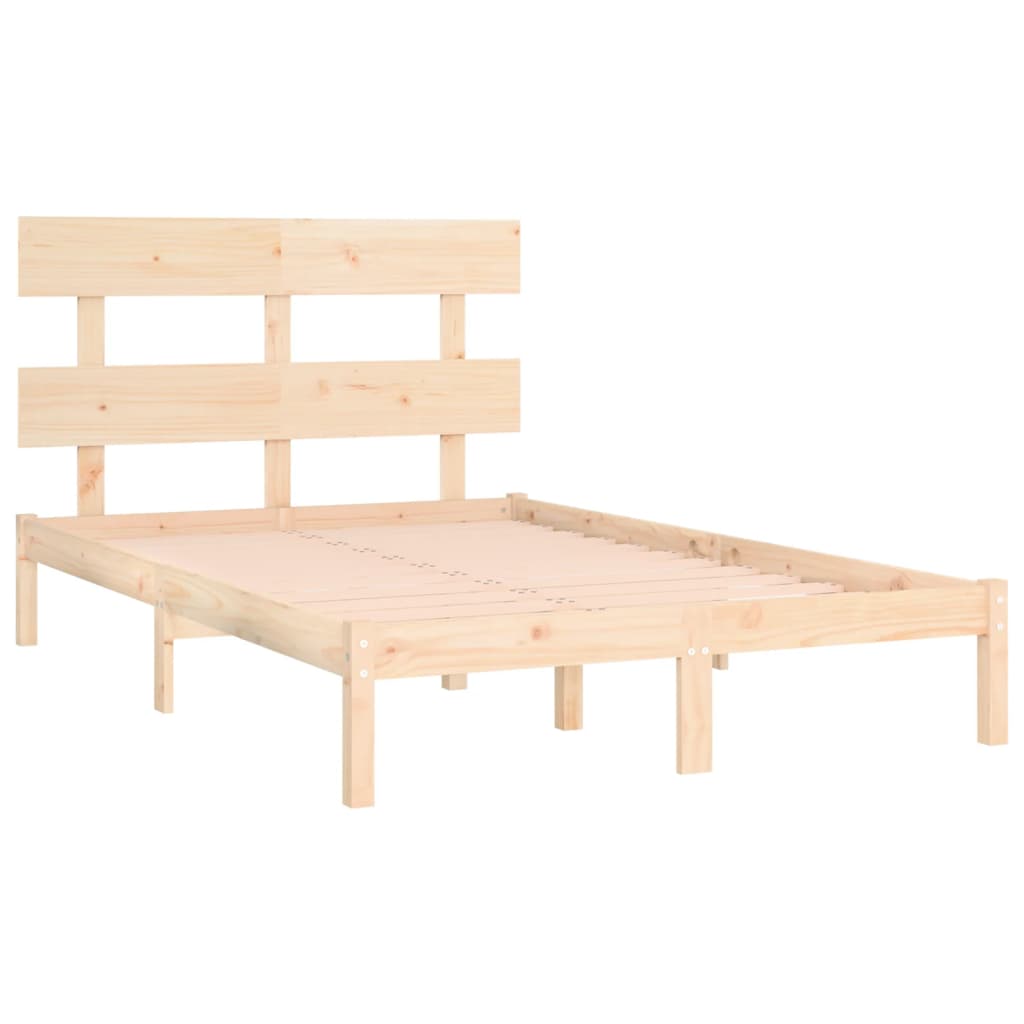 Okvir za krevet od masivnog drva 200 x 200 cm