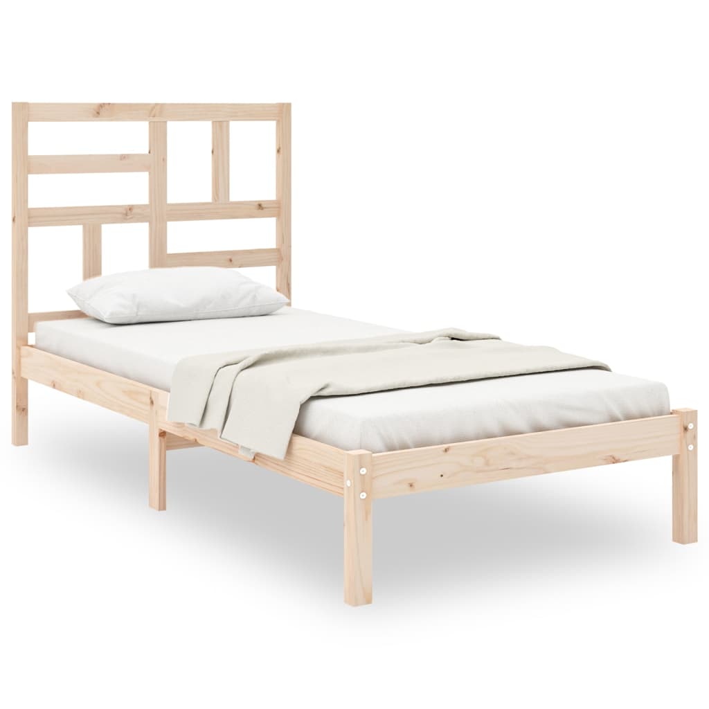 Okvir za krevet od masivnog drva 90 x 200 cm