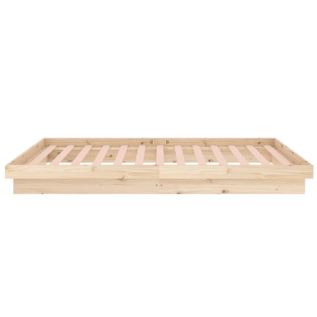 Okvir za krevet od masivnog drva 90 x 200 cm