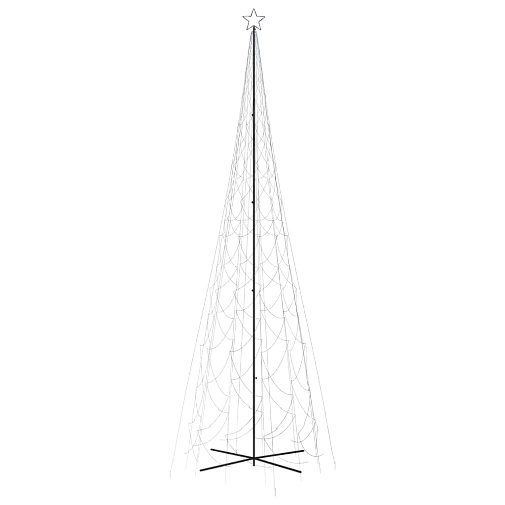 Stožasto božićno drvce plavo 3000 LED žarulja 230 x 800 cm