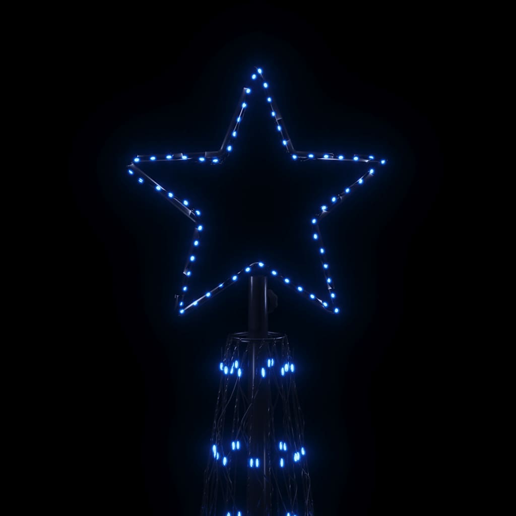 Stožasto božićno drvce plavo 3000 LED žarulja 230 x 800 cm