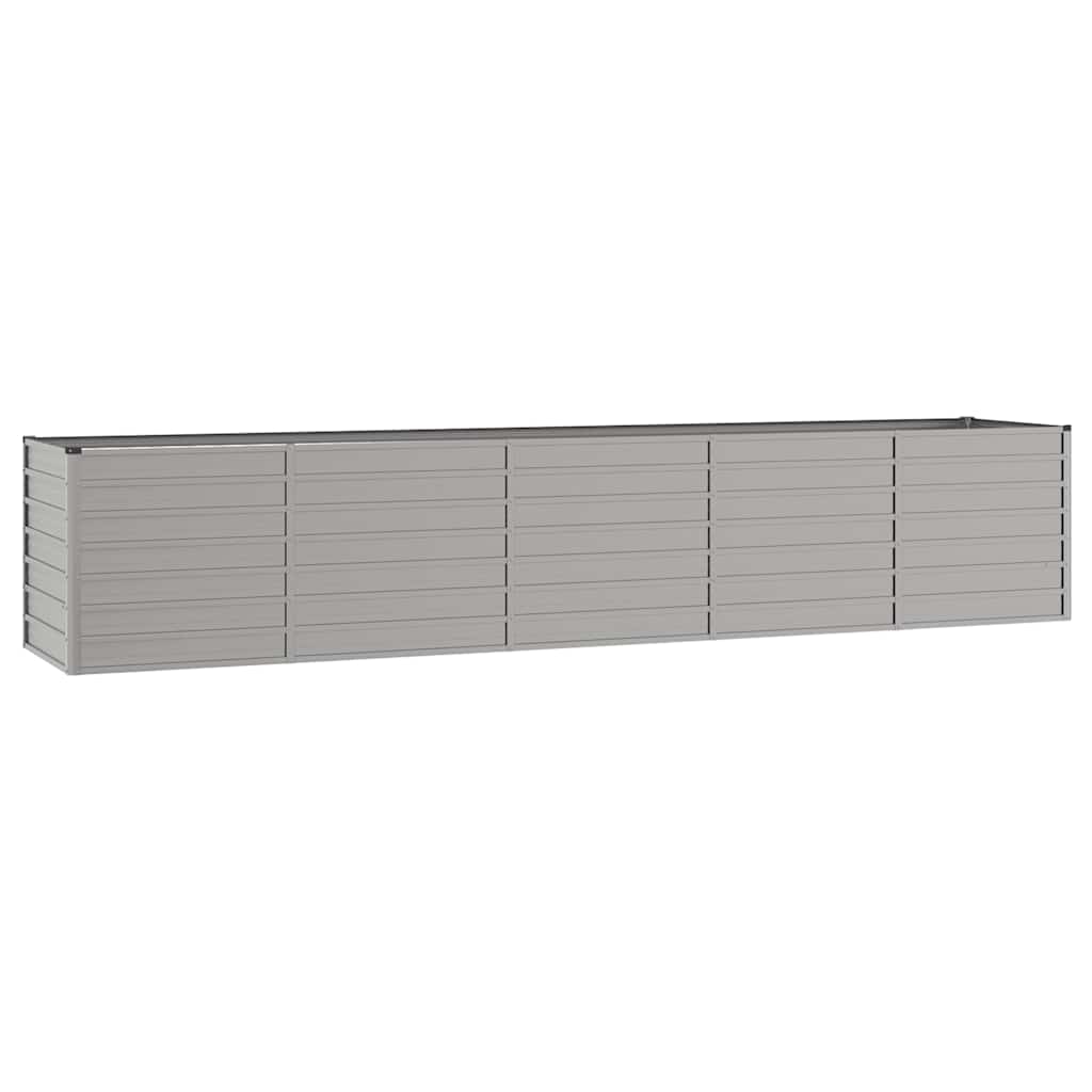 Povišena vrtna gredica boja hrđe 400 x 80 x 77 cm čelik COR-TEN