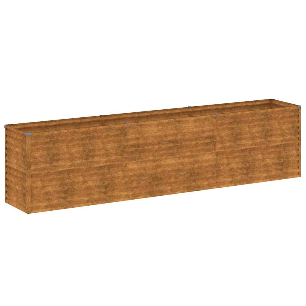 Povišena vrtna gredica 291x50x69 cm Corten čelik