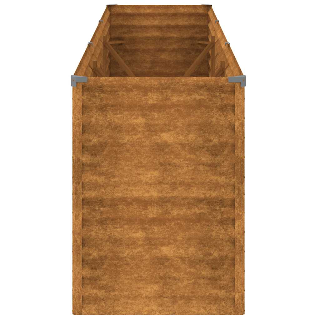 Povišena vrtna gredica 291x50x69 cm Corten čelik
