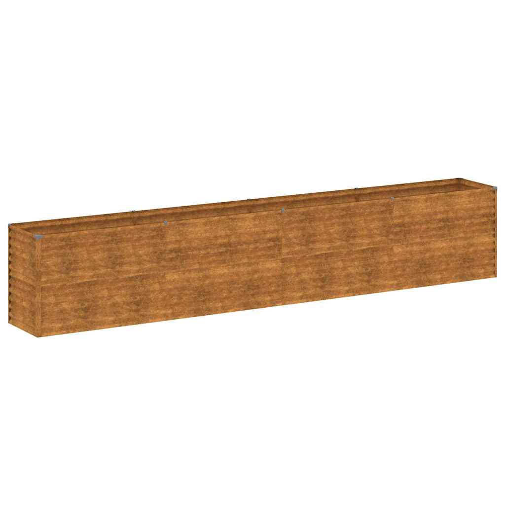 Povišena vrtna gredica 385x50x69 cm Corten čelik