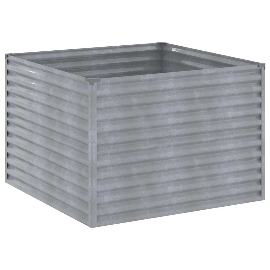 Povišena vrtna gredica 100 x 100 x 69 cm od čelika COR-TEN