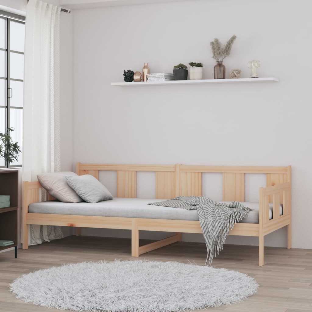 Dnevni ležaj od masivne borovine 90 x 190 cm