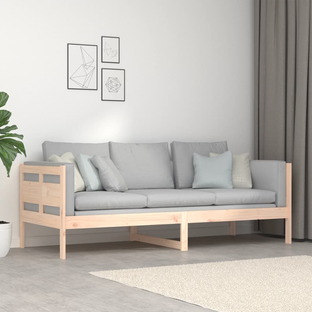 Dnevni ležaj od masivne borovine 80 x 200 cm