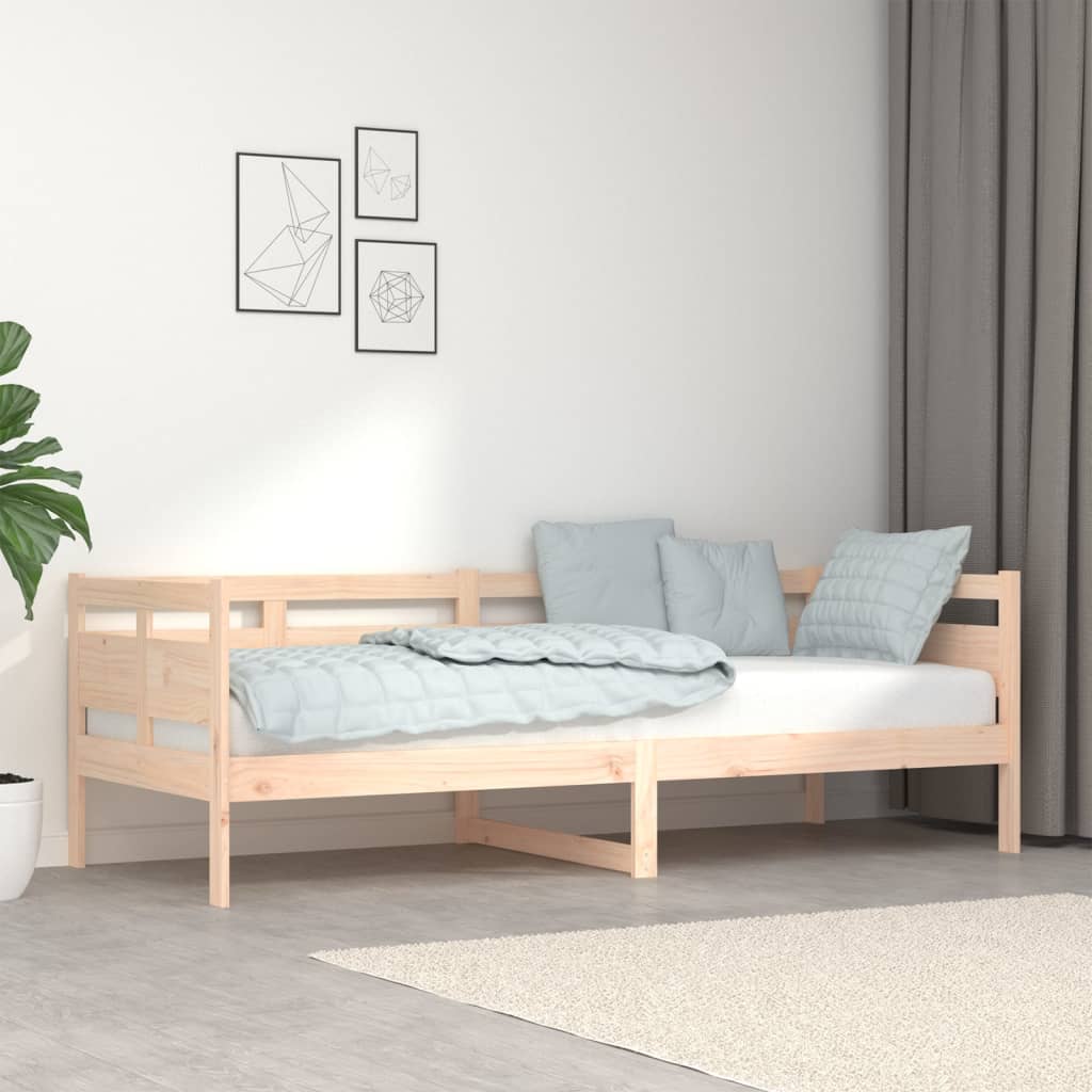 Dnevni ležaj od masivne borovine 80 x 200 cm
