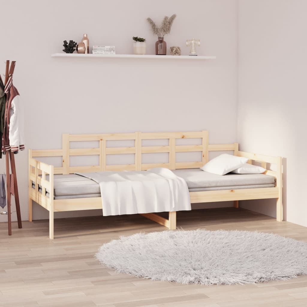 Dnevni ležaj od masivne borovine 90 x 200 cm