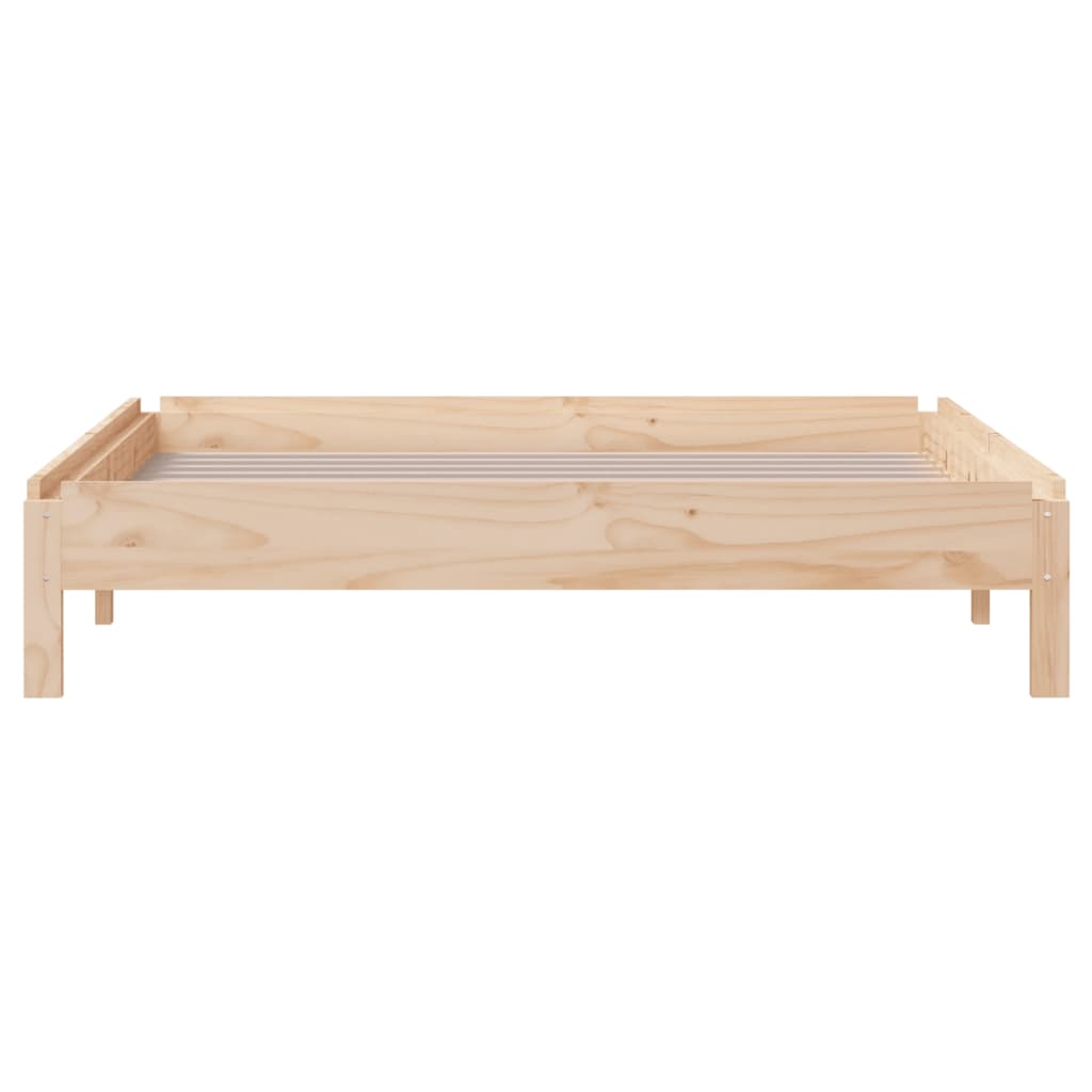 Složivi krevet 100 x 200 cm od masivne borovine