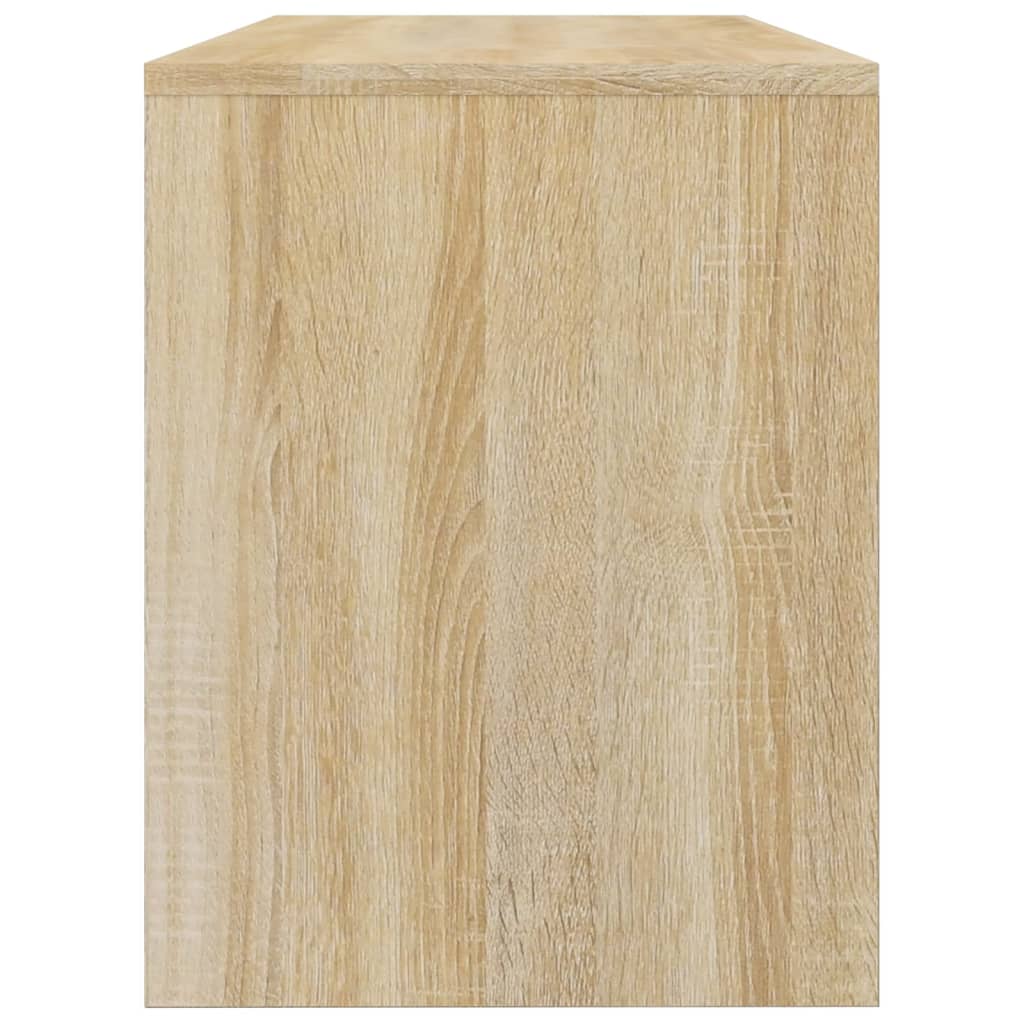 Toaletni stolac boja hrasta sonome 70x35x45cm konstruirano drvo