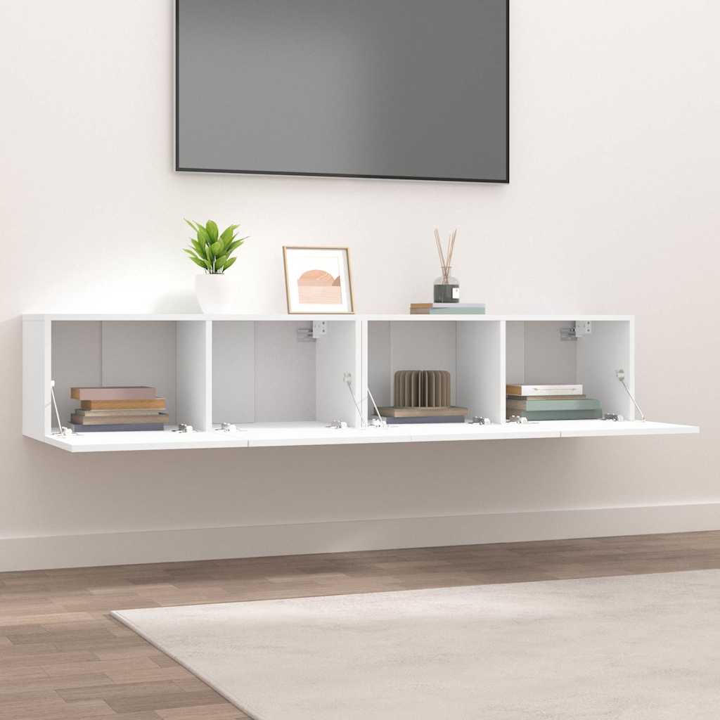 TV ormarići 2 kom bijeli 80 x 30 x 30 cm od konstruiranog drva