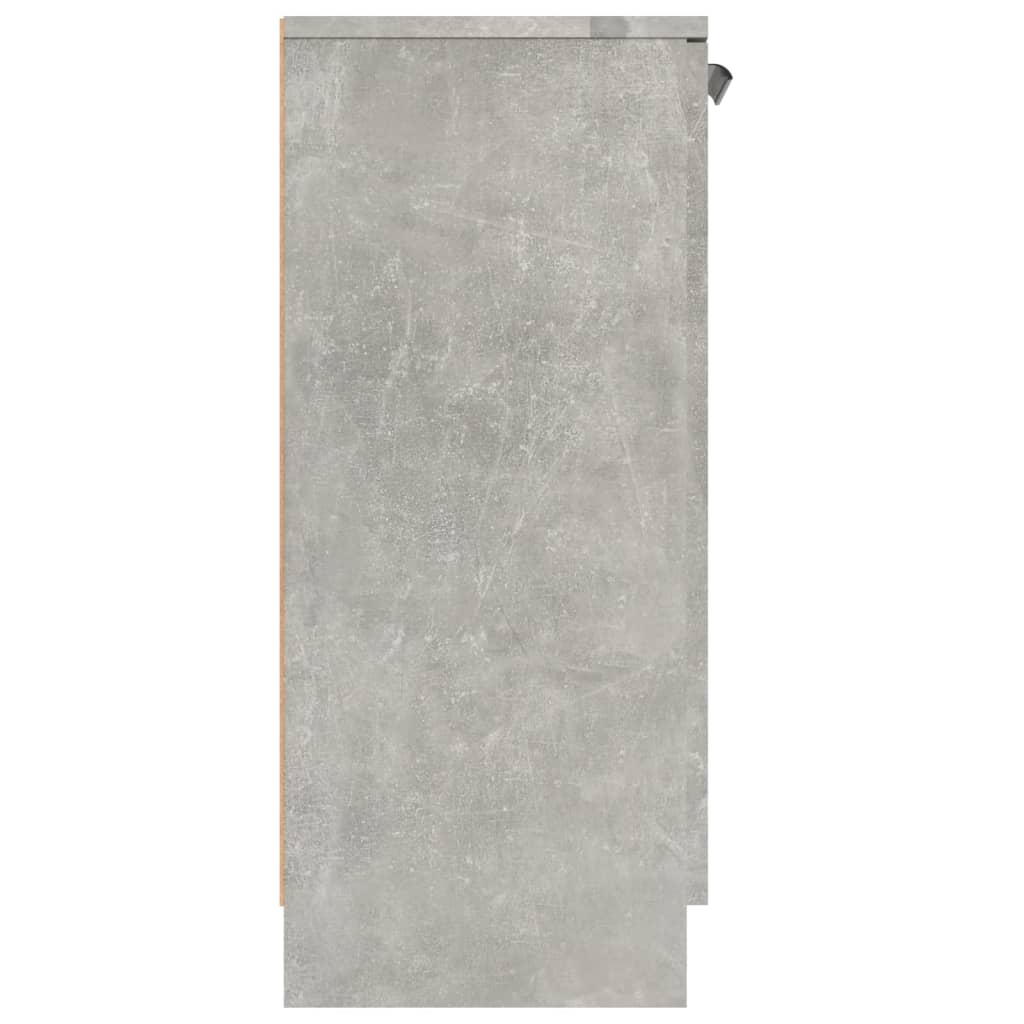 Komoda siva boja betona 60x30x70 cm od konstruiranog drva