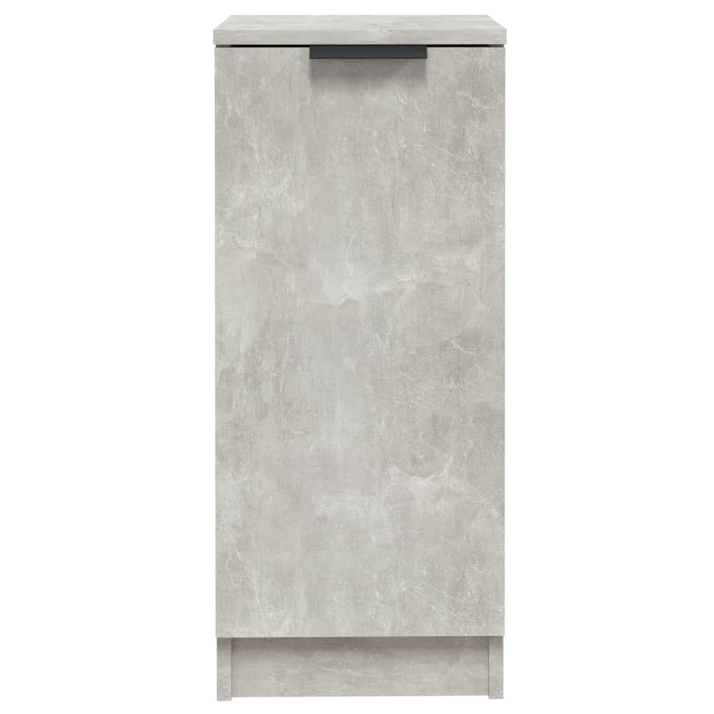 Komoda siva boja betona 30 x 30 x 70 cm od konstruiranog drva
