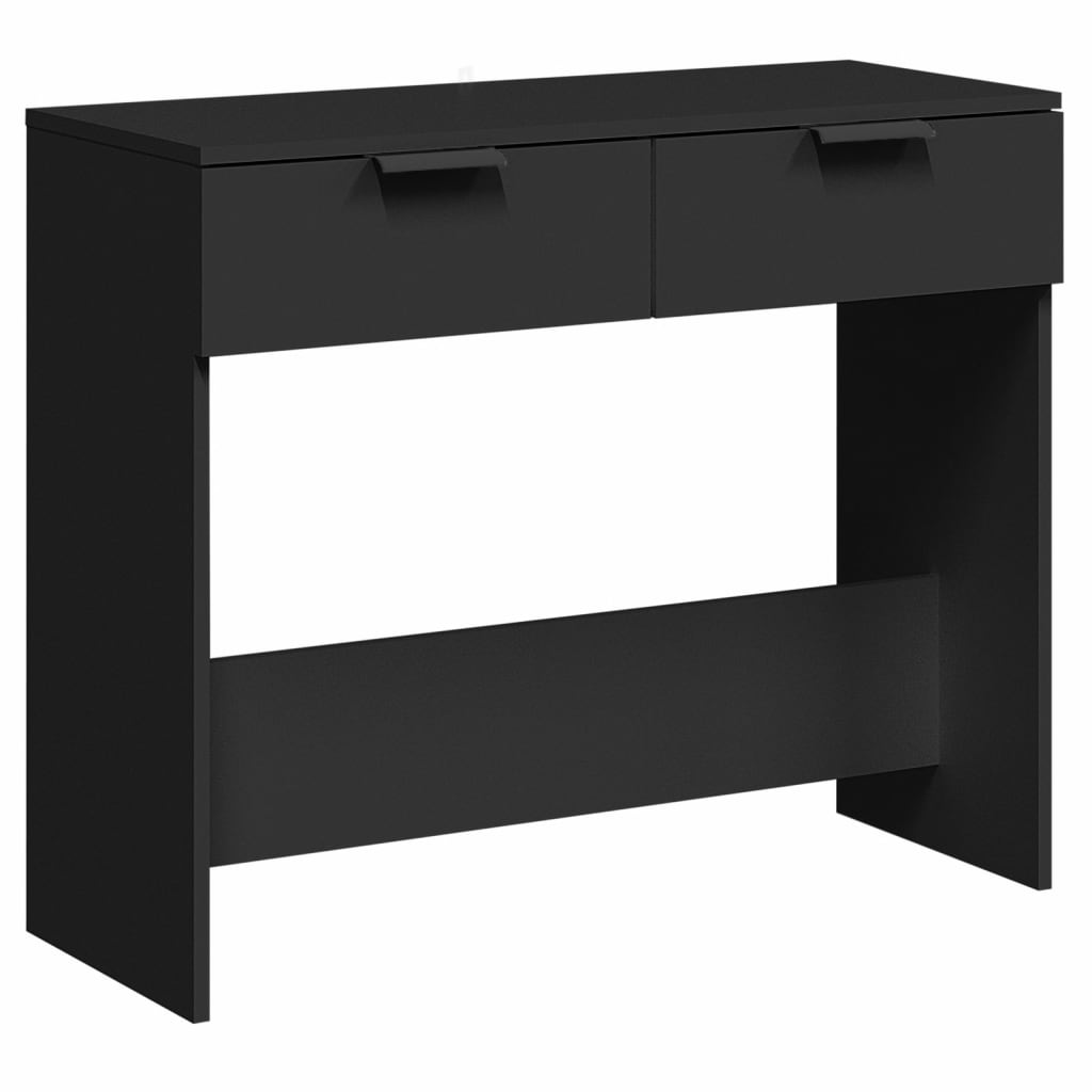 Konzolni stol crni 90 x 36 x 75 cm od konstruiranog drva