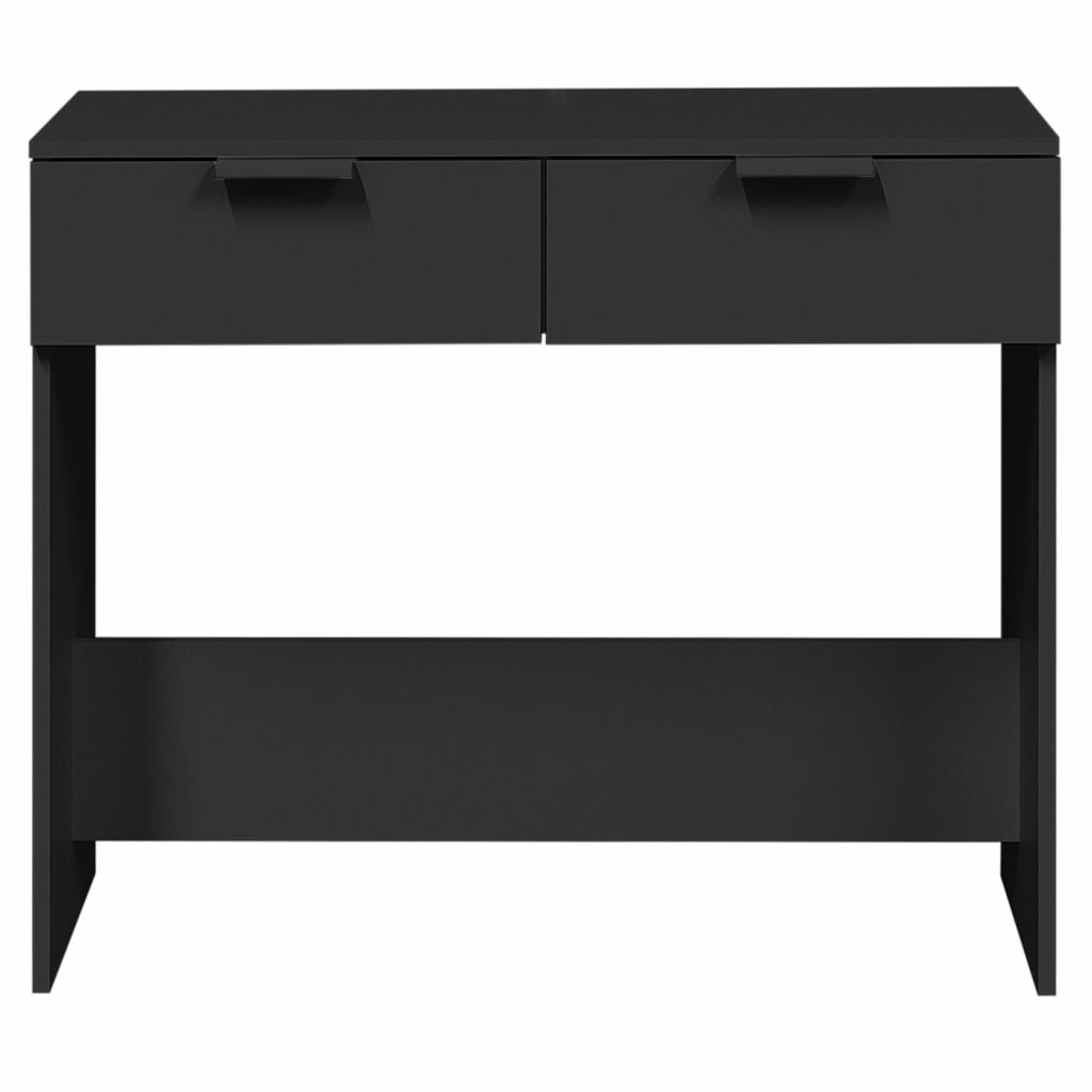 Konzolni stol crni 90 x 36 x 75 cm od konstruiranog drva