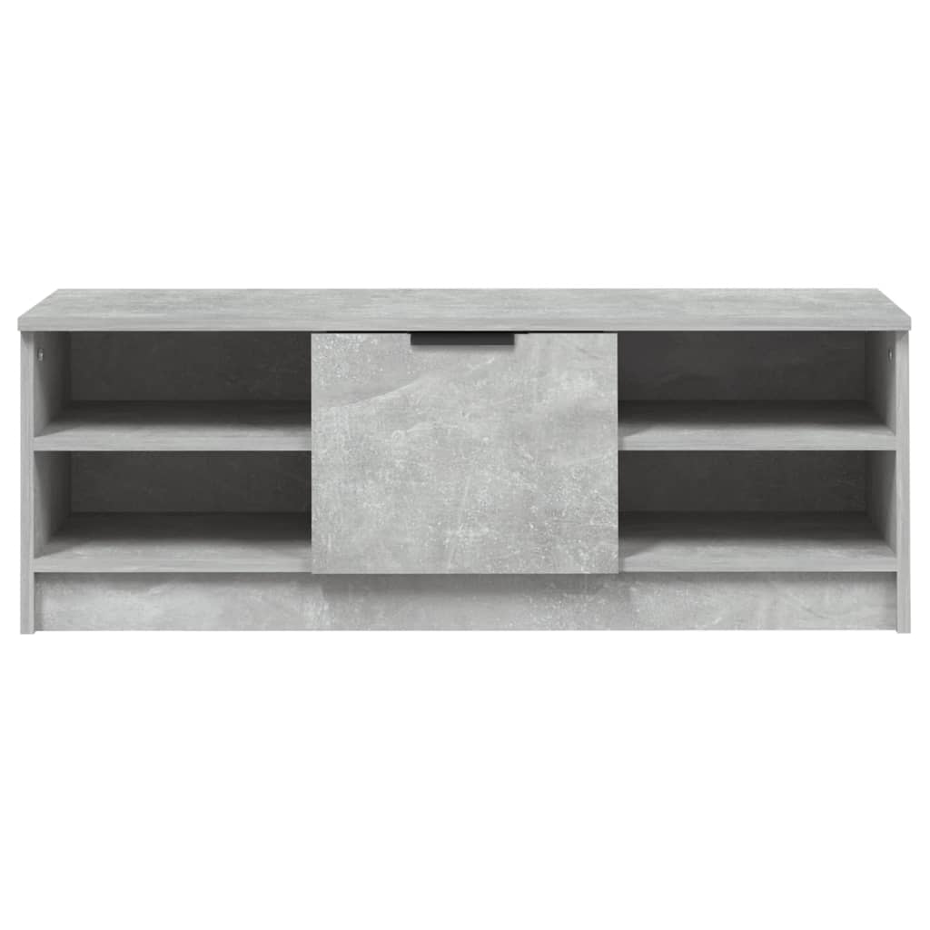 TV ormarić boja betona 102x35,5x36,5 cm konstruirano drvo