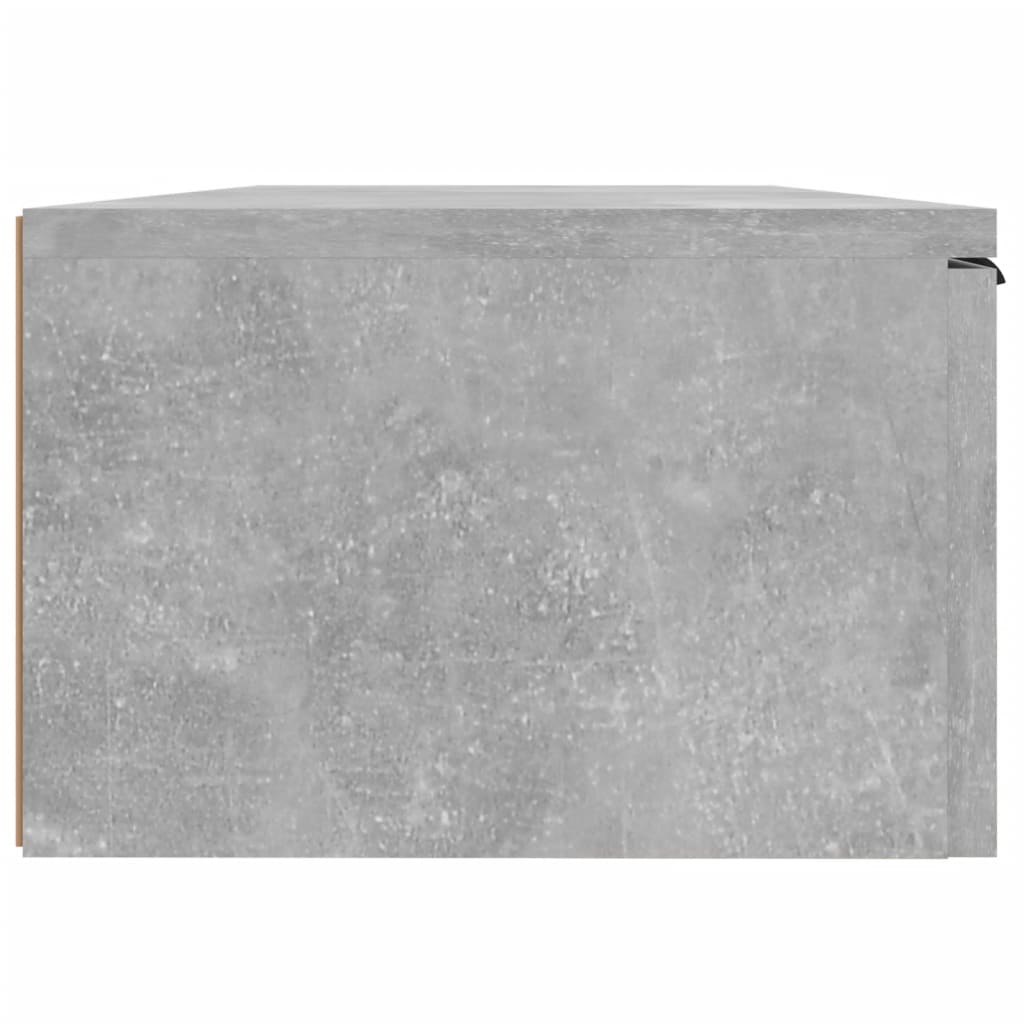 Zidni ormarić boja betona 68 x 30 x 20 cm od konstruiranog drva