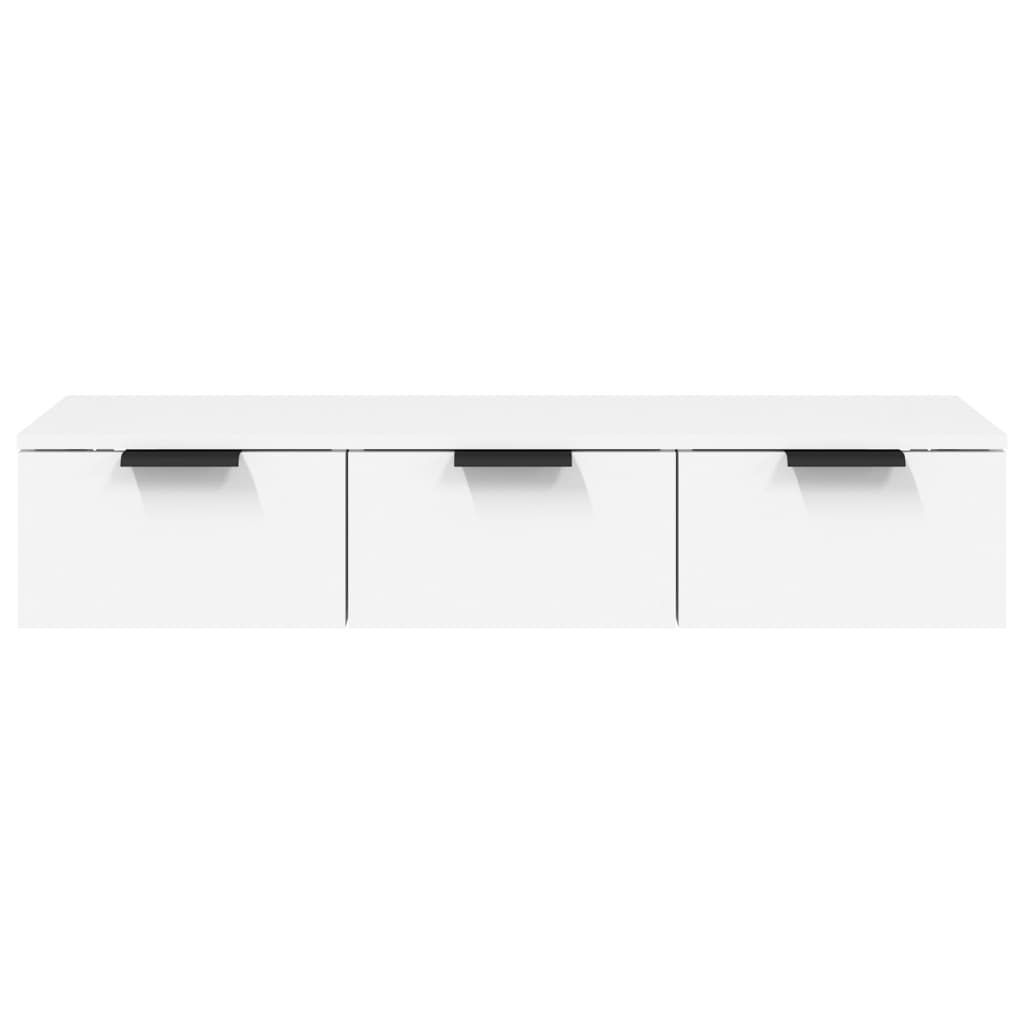 Zidni ormarić bijeli 102 x 30 x 20 cm od konstruiranog drva