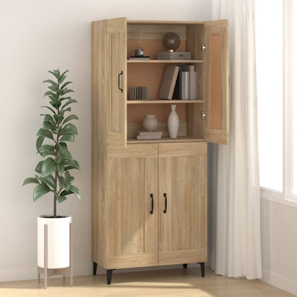 Komoda boja hrasta sonome 69,5x34x90 cm od konstruiranog drva