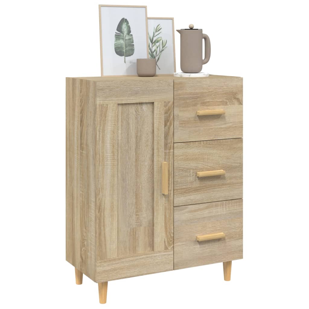Komoda boja hrasta sonome 69,5x34x90 cm od konstruiranog drva