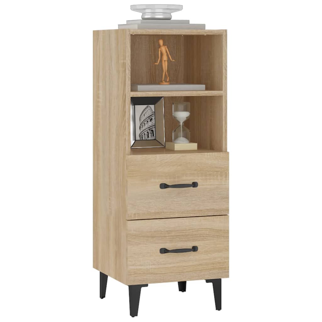 Komoda boja hrasta sonome 34,5x34x90 cm od konstruiranog drva