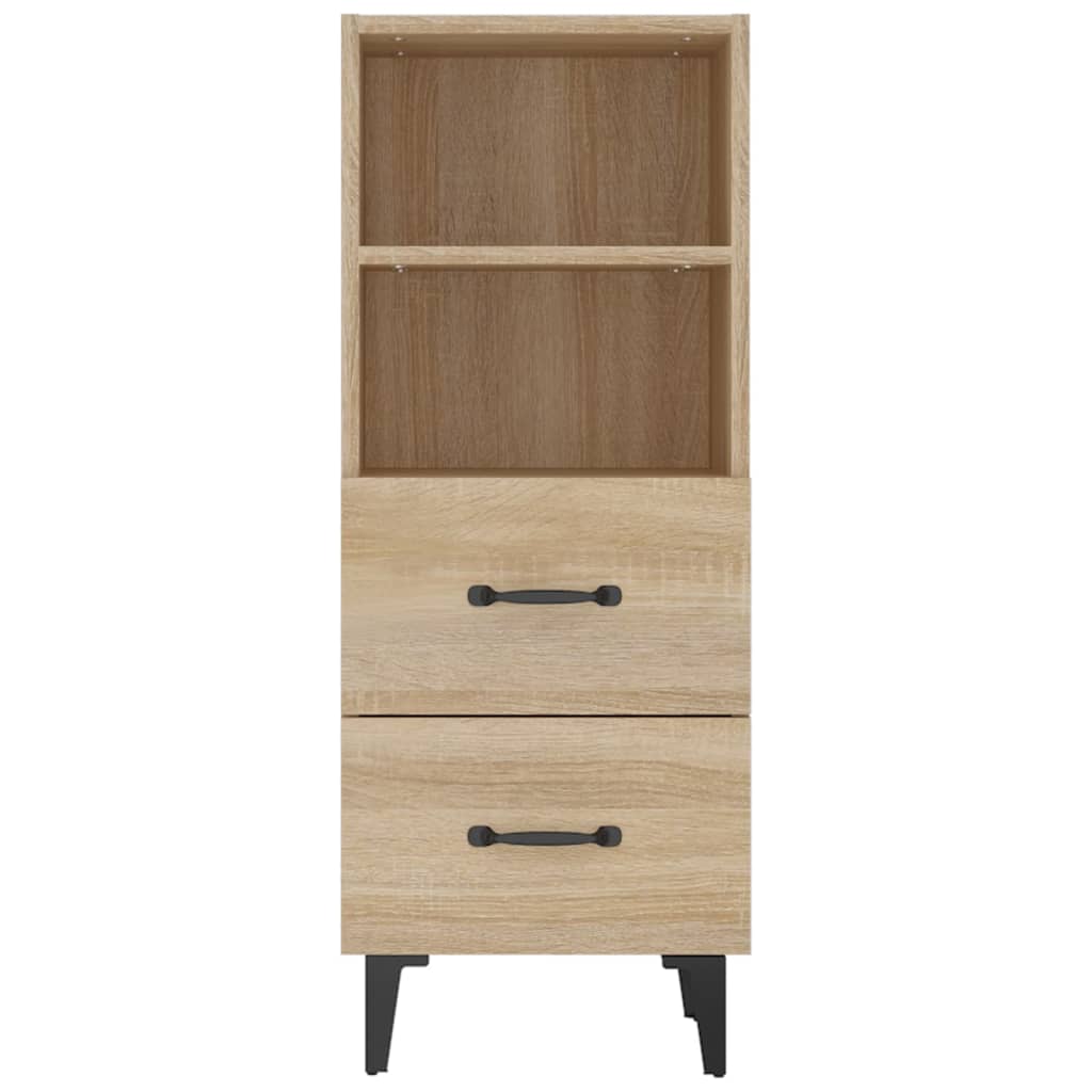 Komoda boja hrasta sonome 34,5x34x90 cm od konstruiranog drva