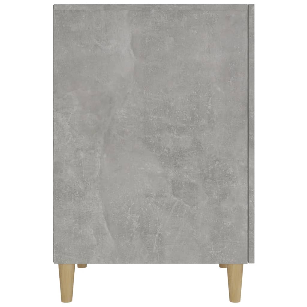 Radni stol boja betona 140 x 50 x 75 cm od konstruiranog drva