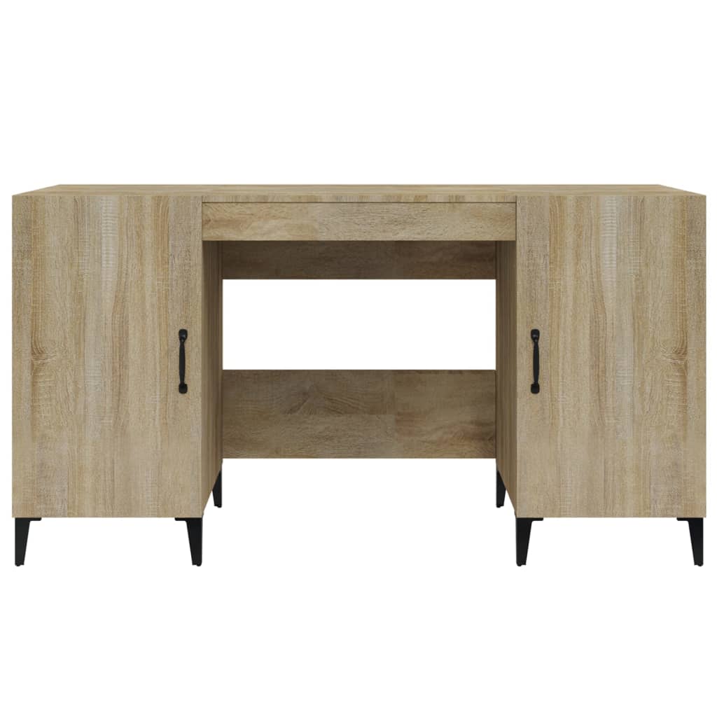 Radni stol hrasta sonome 140x50x75 cm konstruirano drvo