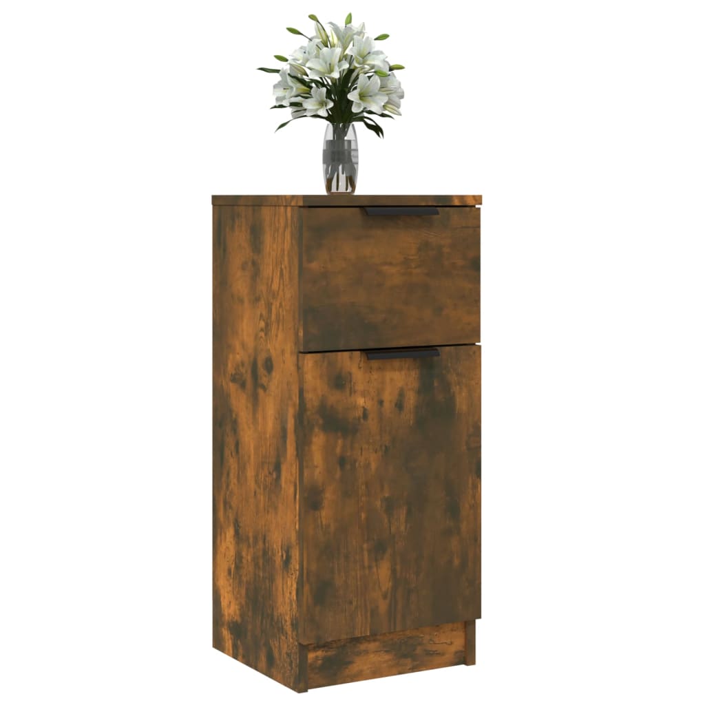Komode boja dimljenog hrasta 30x30x70cm konstruirano drvo