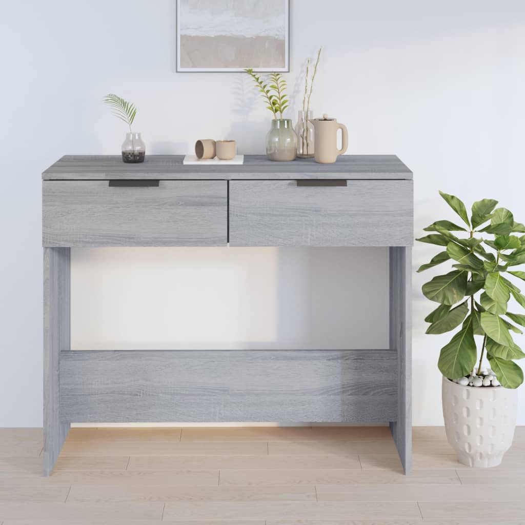 Konzolni stol boja hrasta sonome 90x36x75 cm konstruirano drvo
