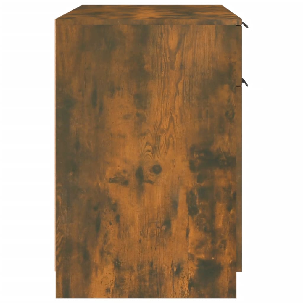 Radni stol boja dimljenog hrasta 100x50x75 cm konstruirano drvo