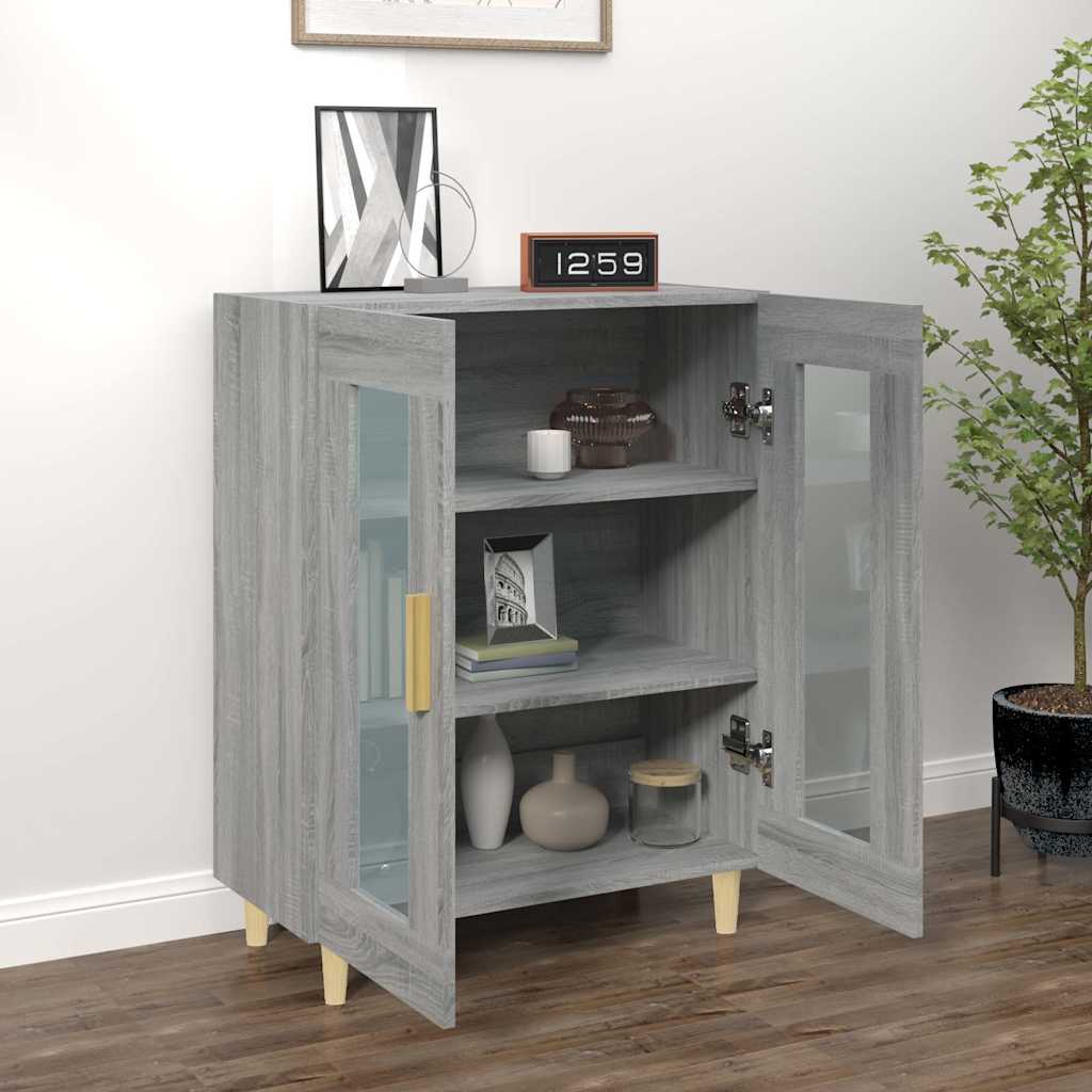 Komoda boja hrasta sonome 69,5 x 34 x 90 cm konstruirano drvo