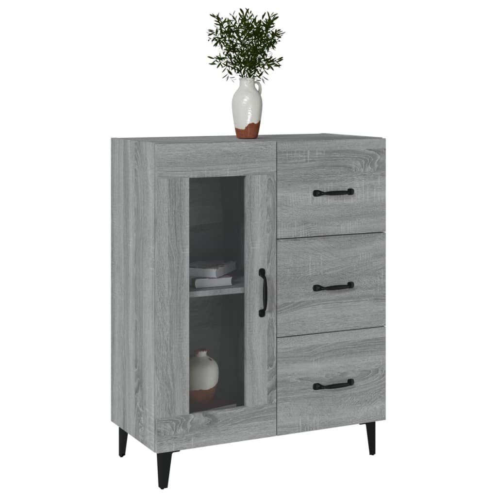 Komoda boja hrasta sonome 69,5 x 34 x 90 cm konstruirano drvo