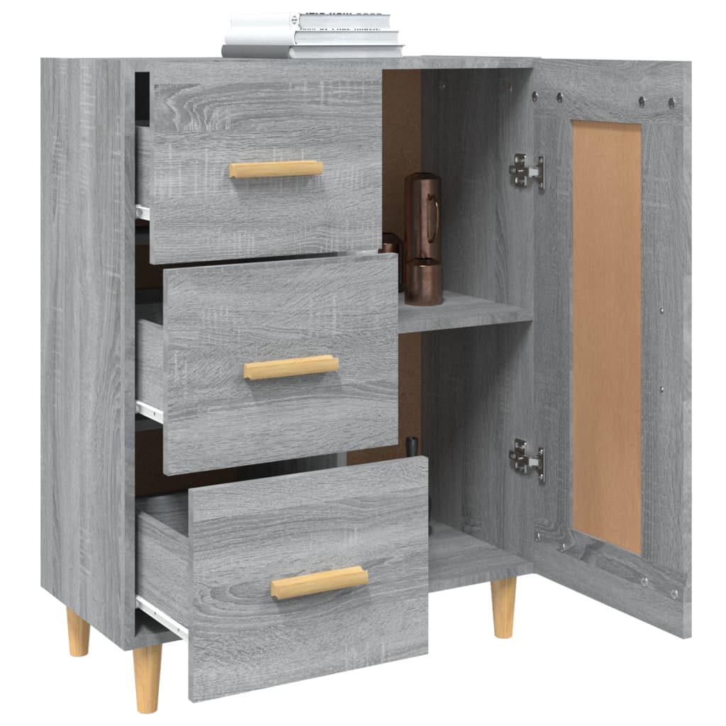 Komoda boja hrasta sonome 69,5 x 34 x 90 cm konstruirano drvo