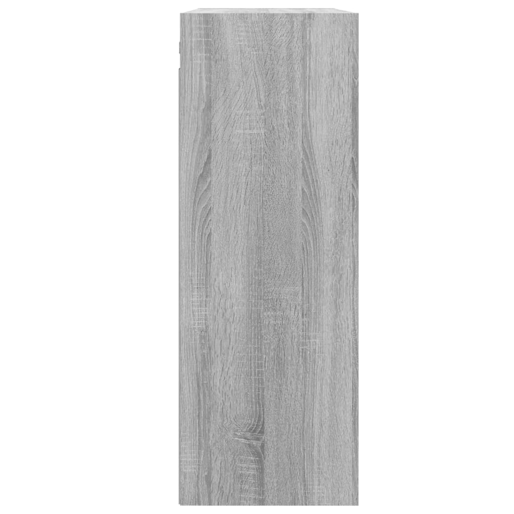 Viseći zidni ormarić boja sivog hrasta 69,5 x 32,5 x 90 cm