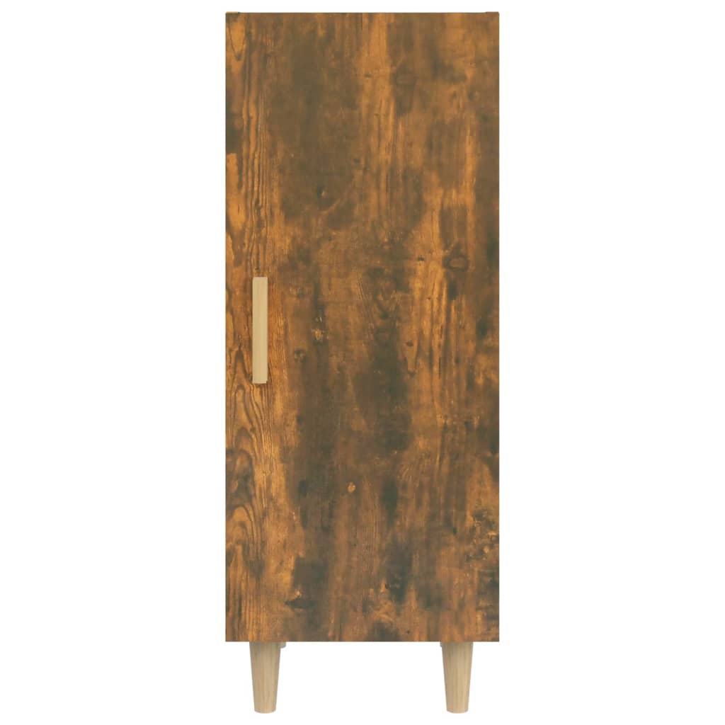 Komoda boja dimljenog hrasta 34,5x34x90 cm konstruirano drvo