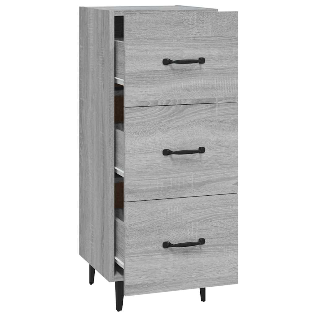 Komoda boja hrasta sonome 34,5x34x90 cm od konstruiranog drva