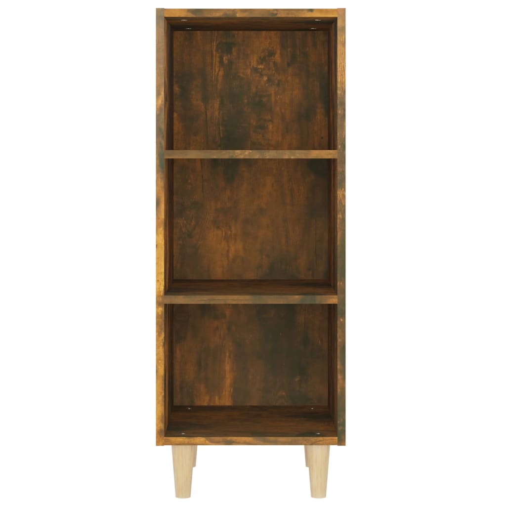 Komoda boja dimljenog hrasta 34,5x32,5x90 cm konstruirano drvo