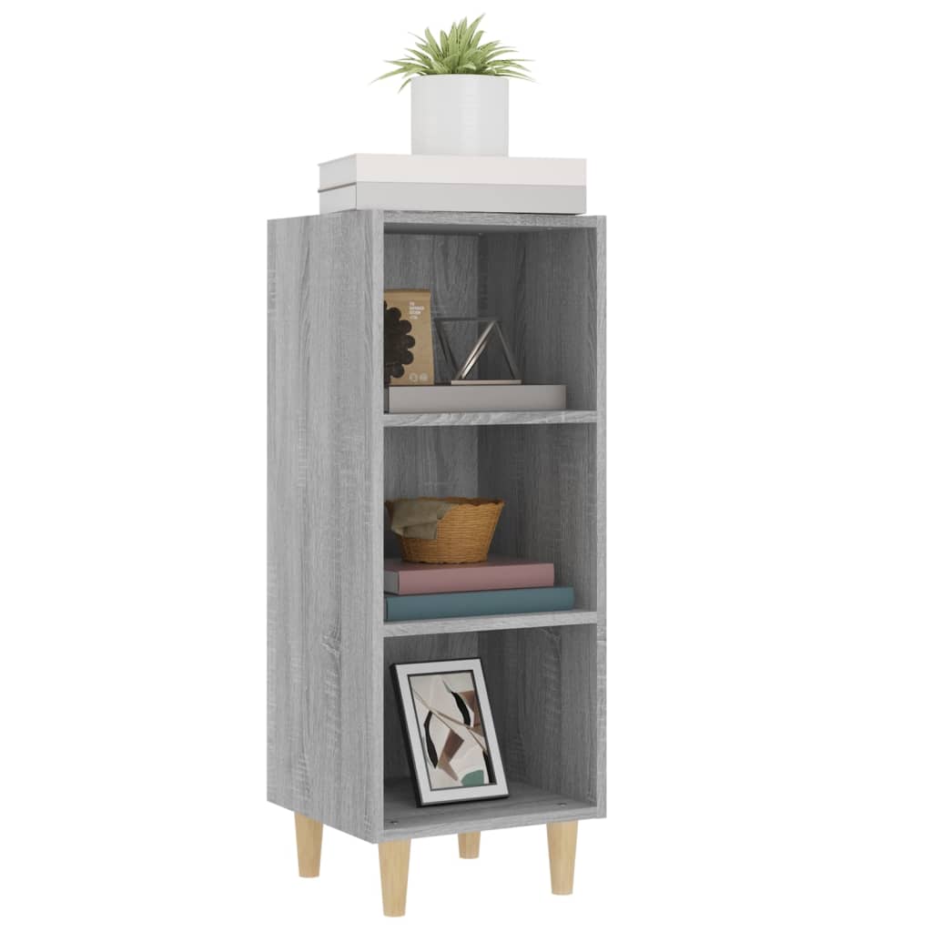 Komoda boja hrasta sonome 34,5x32,5x90 cm konstruirano drvo