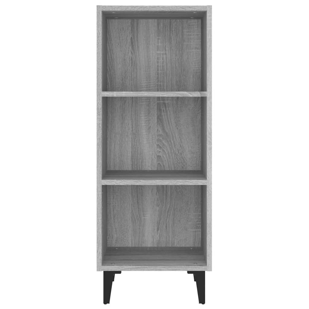 Komoda boja hrasta sonome 34,5x32,5x90 cm konstruirano drvo