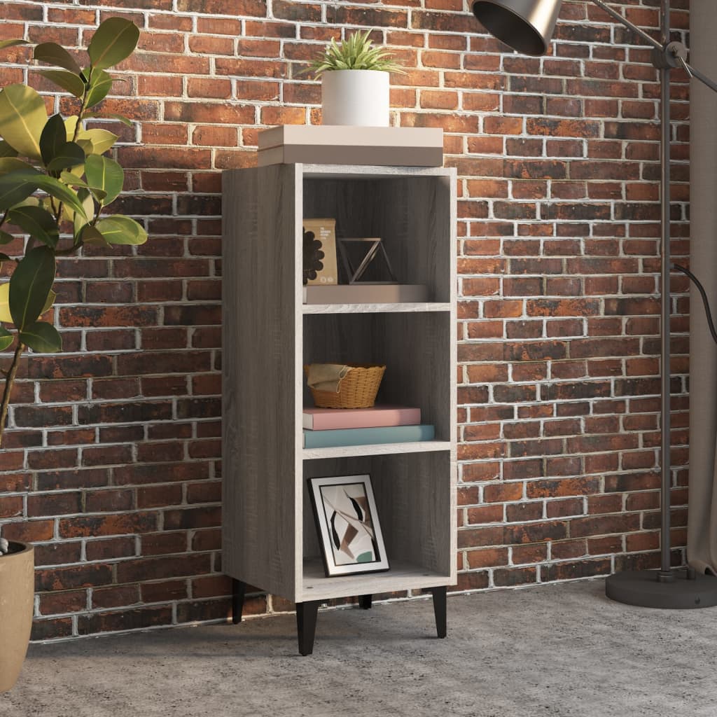Komoda boja hrasta sonome 34,5x32,5x90 cm konstruirano drvo