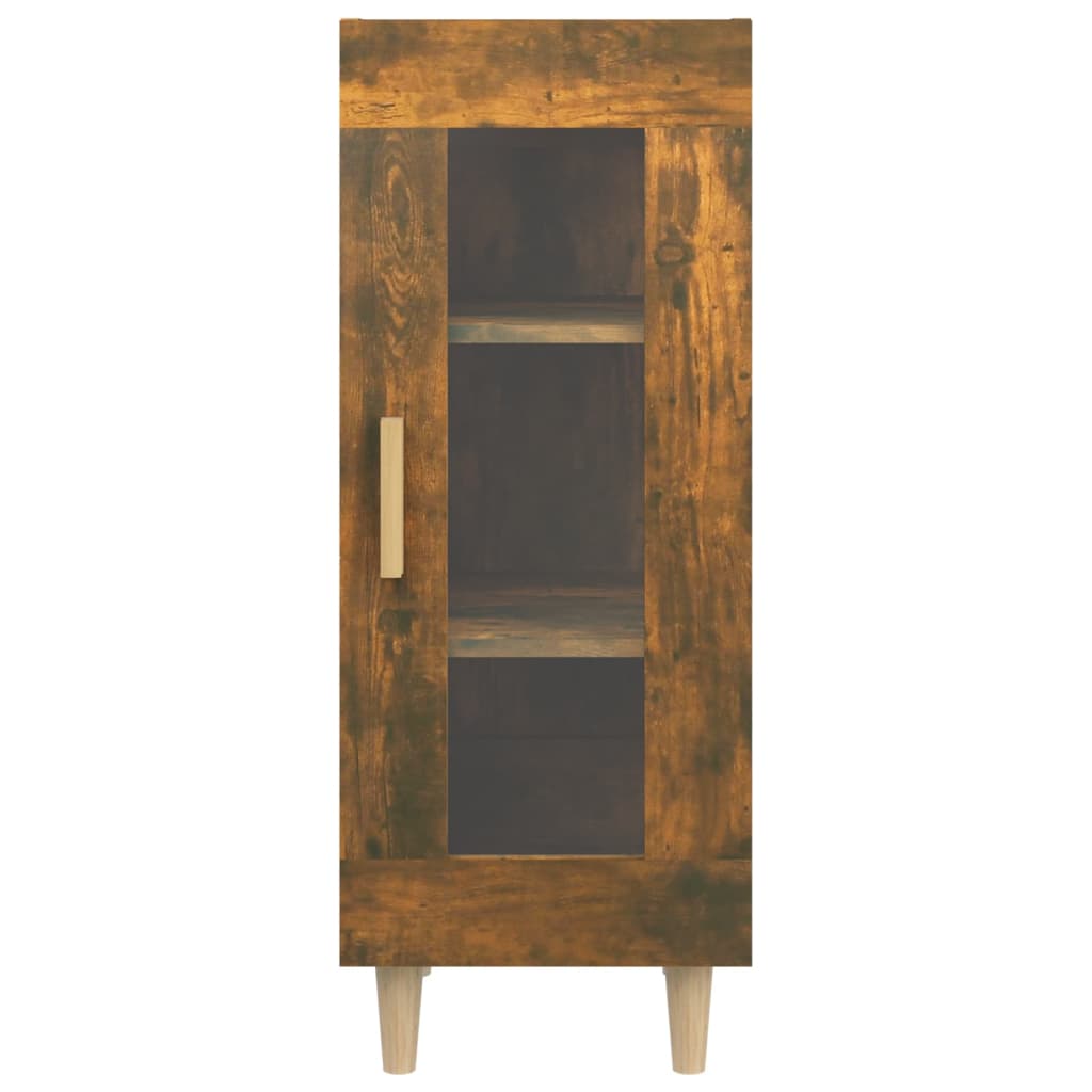 Komoda boja dimljenog hrasta 34,5x34x90 cm konstruirano drvo