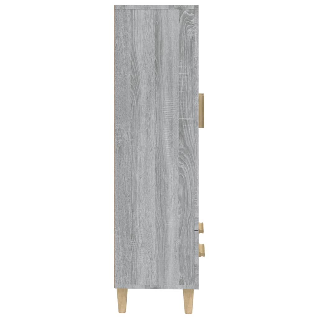 Visoka komoda boja hrasta sonome 70x31x115 cm konstruirano drvo