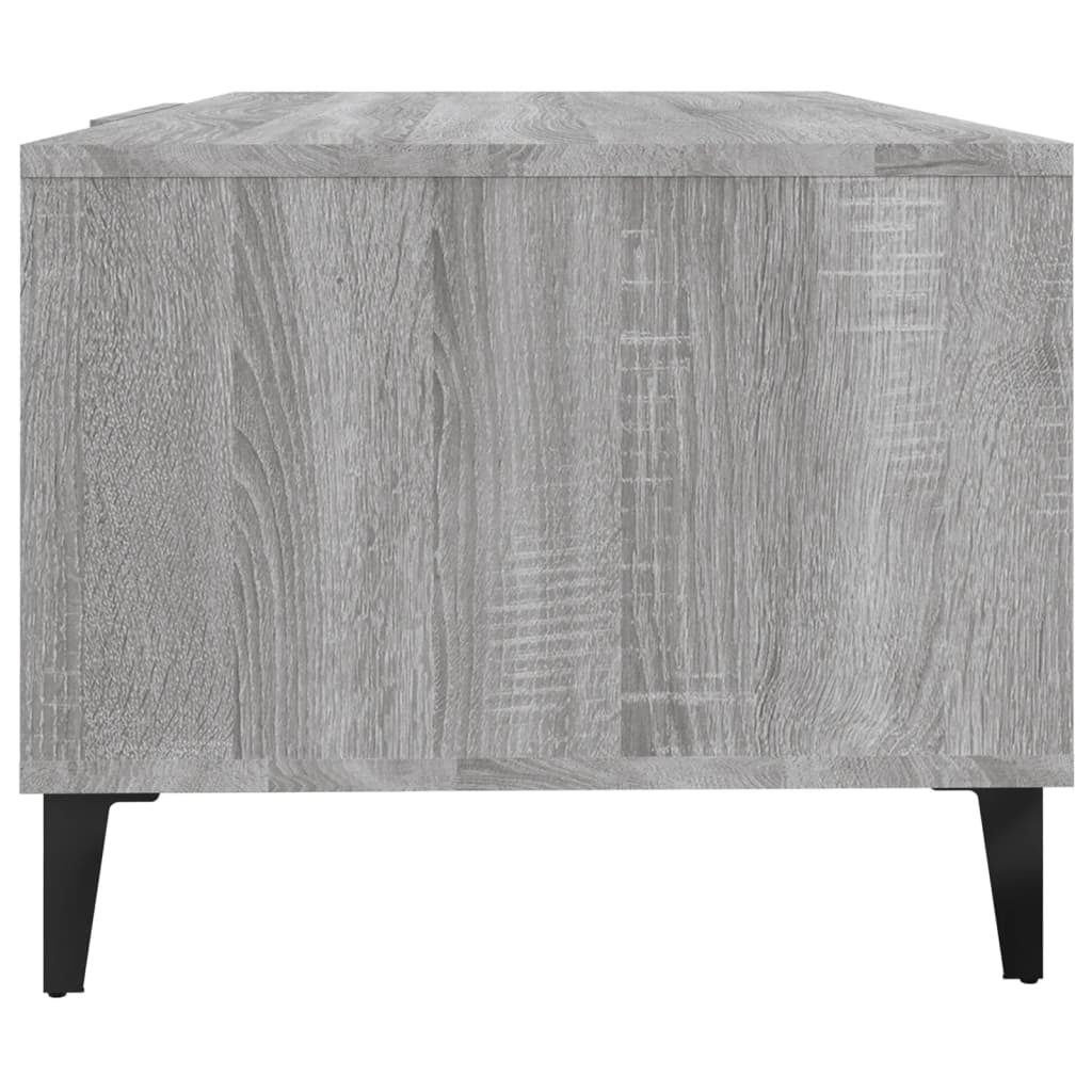 Stolić za kavu boja hrasta 102x50x40 cm konstruirano drvo