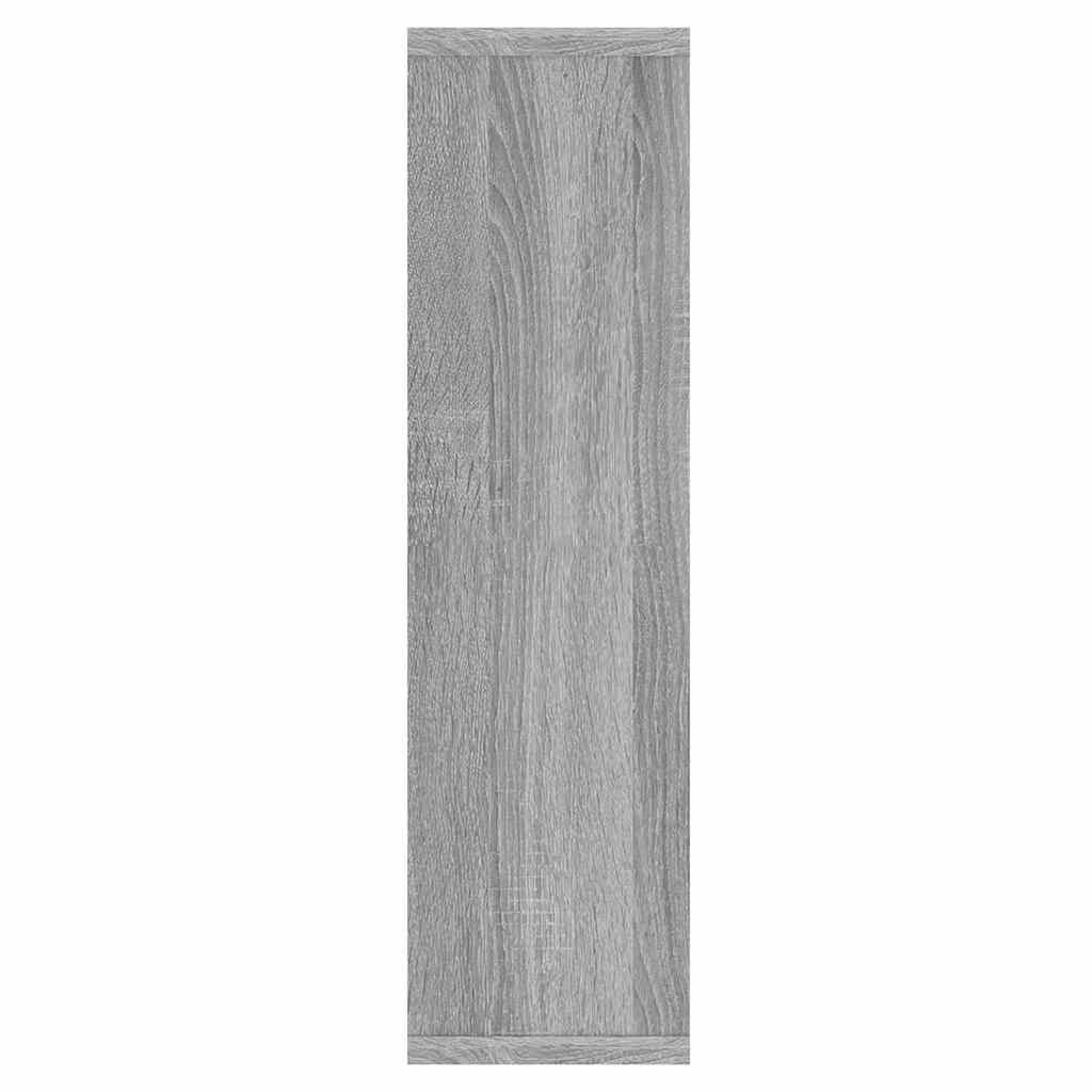 Ormarić s ogledalom LED boja hrasta sonome 76x15x55 cm